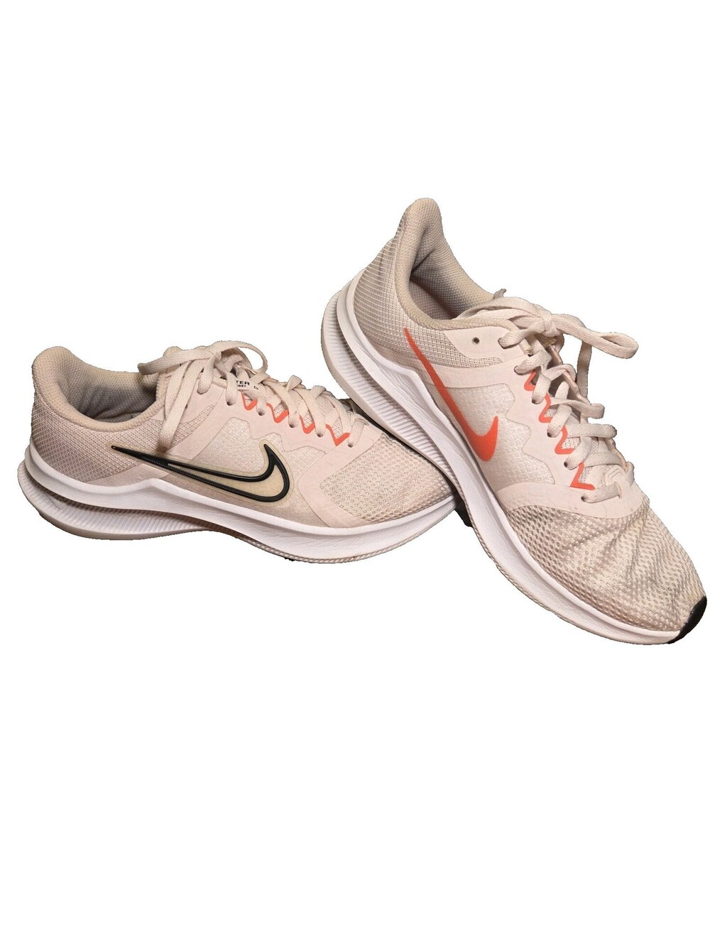 Nike Women’s Size 9.5 Nike Downshifter Pale Pink w Melon Accents Running Shoes